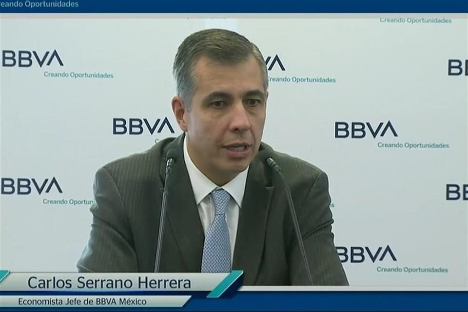 Carlos Serrano, economista jefe de BBVA para México y EU.