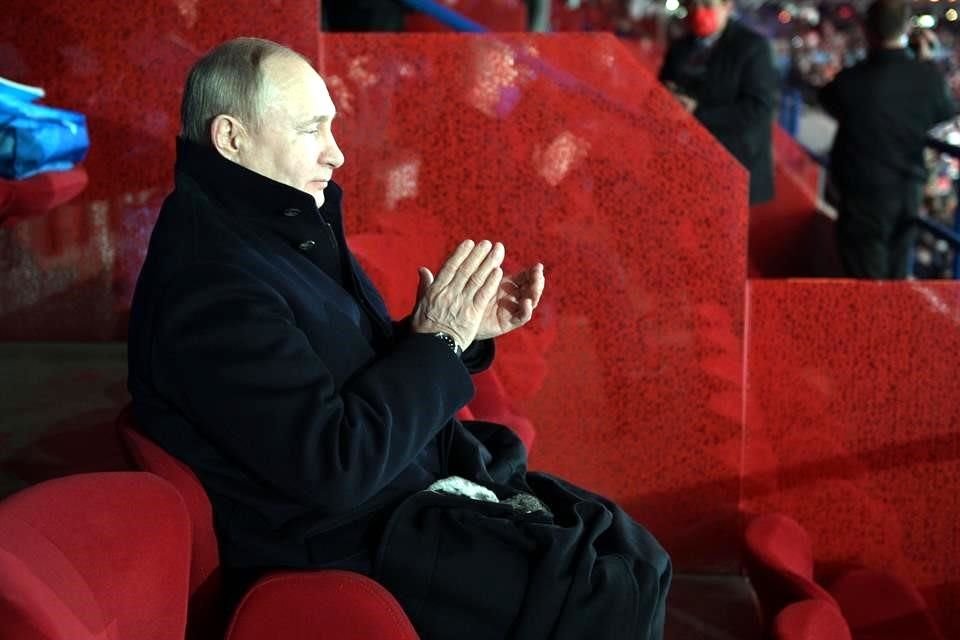 El Presidente de Rusia, Vladimir Putin, estuvo en la ceremonia.