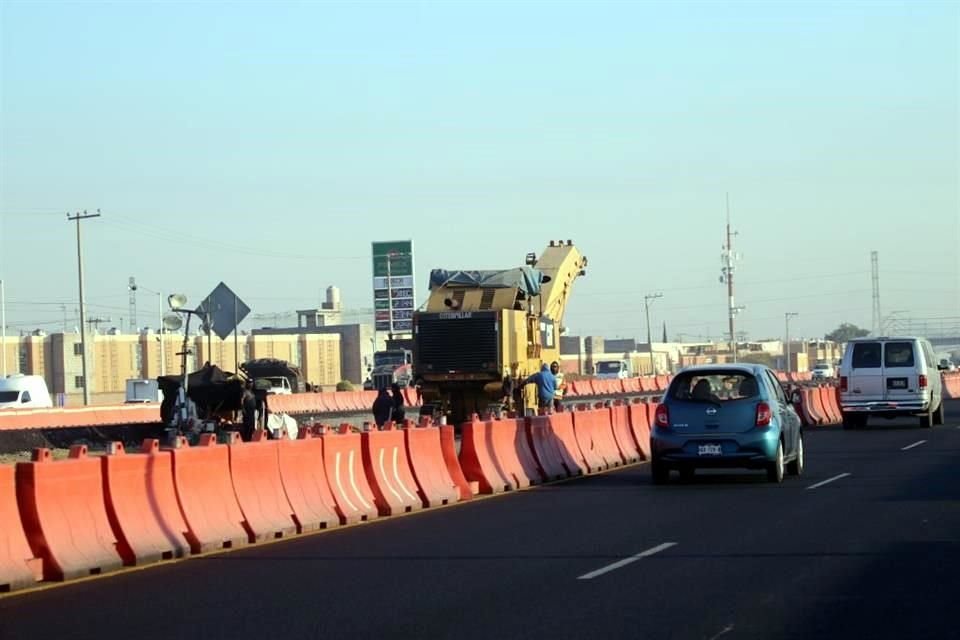 Ampliación de carriles en la autopista México Pachuca