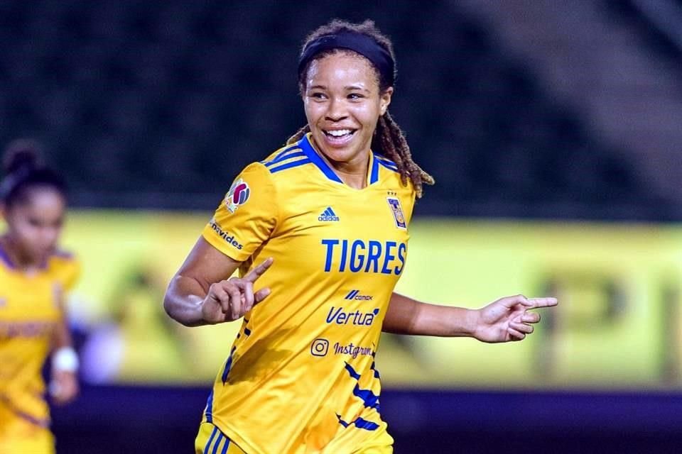 Mia Fishel marcó doblete y Tigres goleó en Mazatlán.