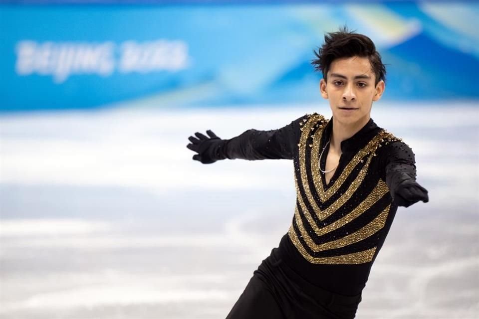 En el programa libre de los Juegos Olímpicos de Invierno Beijing 2022, el mexicano quiere repetir la magia que plasmó en su primera presentación.