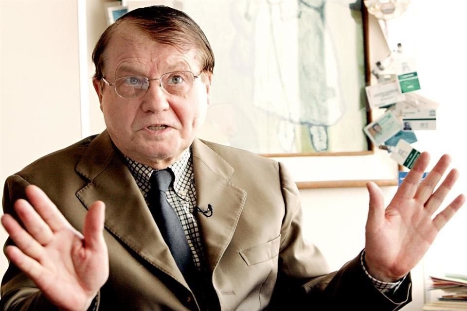 Luc Montagnier recibió el Nobel de Medicina en el 2008 por el descubrimiento del vih.