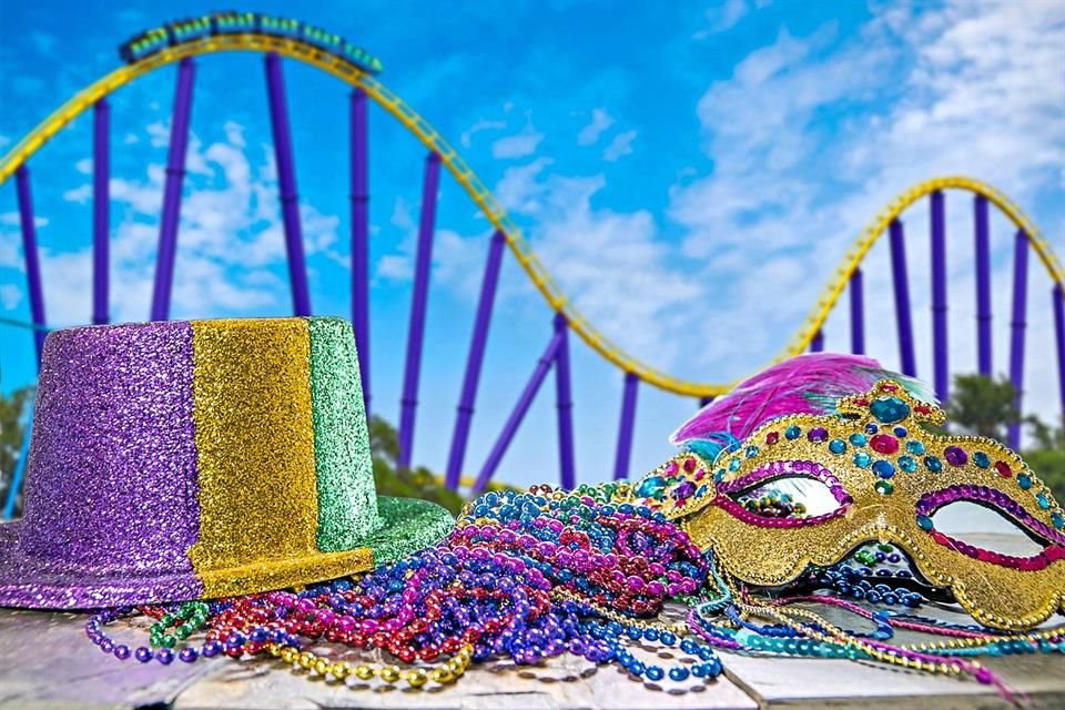 Puedes disfrutar del colorido y famoso carnaval de Mardi Gras.