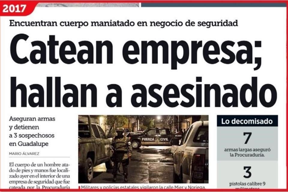 La Policía cateó hace poco más de 4 años el negocio de Romualdo García, quien ayer fue asesinado afuera de su quinta.