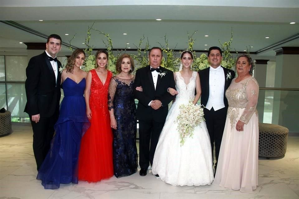 Arturo Enrique Martínez Pena, Helena Martinez Pena, Cecilia Martinez Pena, Helena Peña de Martínez, Arturo Martínez Leal, Melissa Andrea Martínez Peña, Óscar Alejandro Salazar Burnes y Maricela Burnes