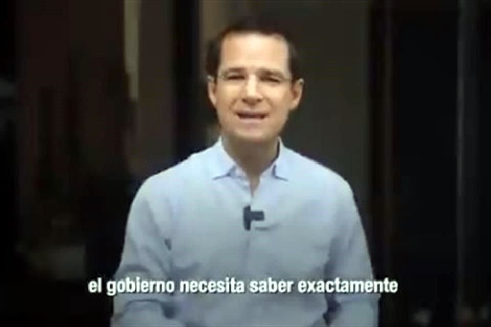 Ricardo Anaya publicó un nuevo video en redes sociales.