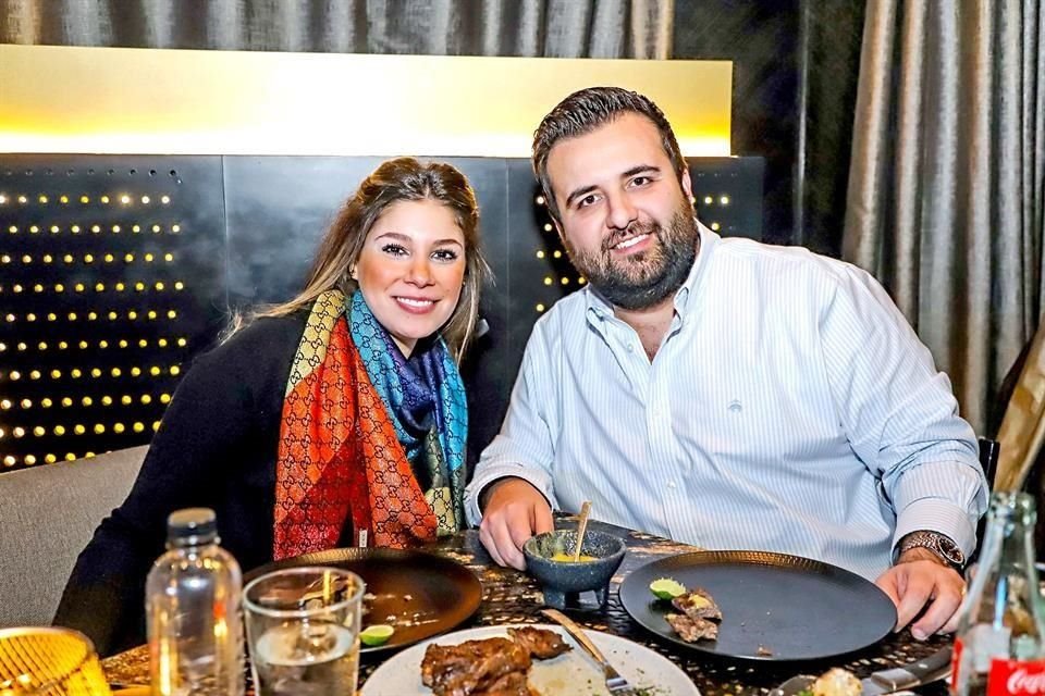 Ali Becerra y Fernando Garza