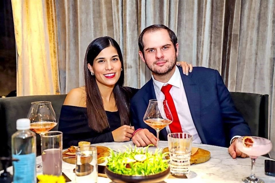 Marcela Cantú y Daniel Acosta