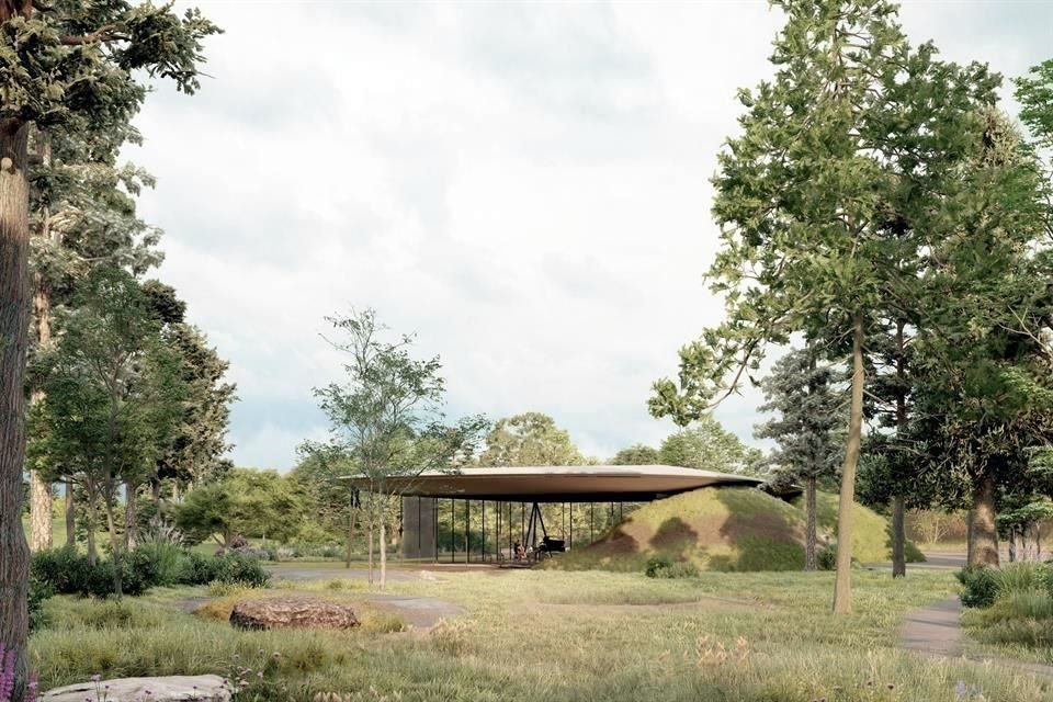 El nuevo espacio busca integrarse de manera sustentable con el entorno natural; contempla un salón de ensayos.