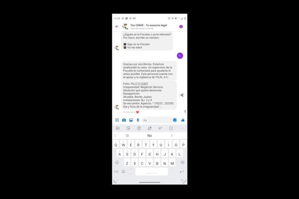 'Este chatbot automatizado nos va a ayudar a tener de viva voz la experiencia de los usuarios y poder identificar en tiempo real las irregularidades y anomalías en la atención', expresaron.