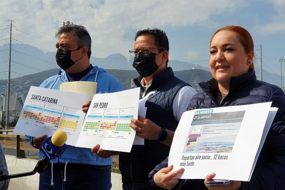 Diputados del PAN urgieron al Estado a que las alertas ambientales sean tomadas con misma importancia de una alerta sísmica y mejoren su estrategia para informar a la sociedad.