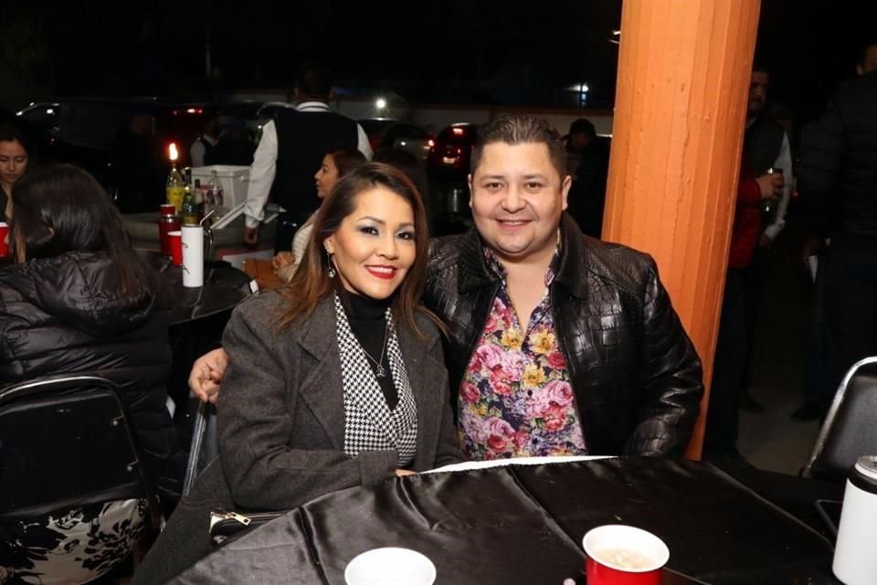 Haydée Sepúlveda y Michel Santana
