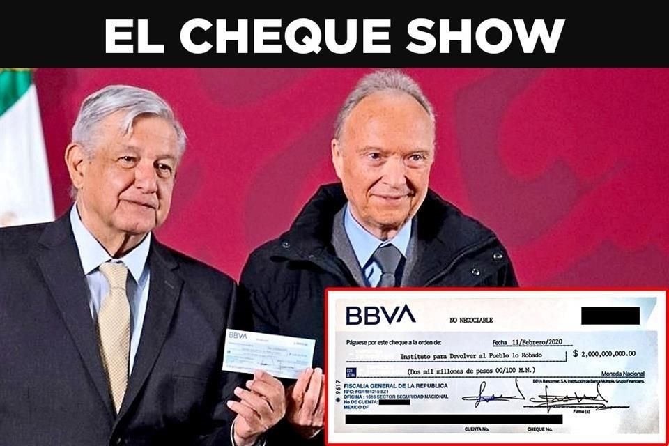 La ASF detectó simulación en un donativo que hizo la FGR para la rifa relacionada con el avión presidencial.
