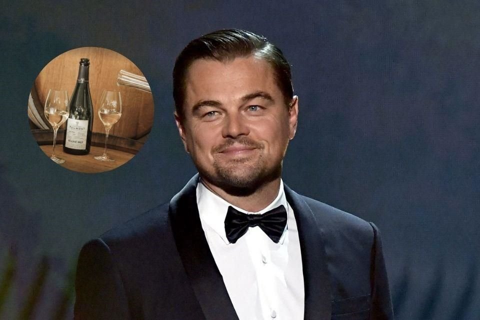 Leonardo DiCaprio levanta una copa a favor de la Madre Tierra, pues anunció con orgullo que compró una participación en la empresa ecológica Champagne Telmont.