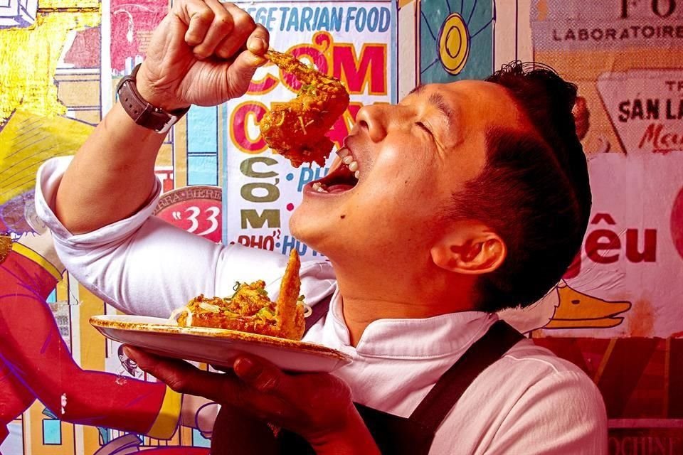 Influencias chinas, francesas y japonesas resaltadas por el umami de la auténtica salsa de pescado definen el carácter culinario de aquel país asiático. En foto, el multi galardonado chef Thai Dang.