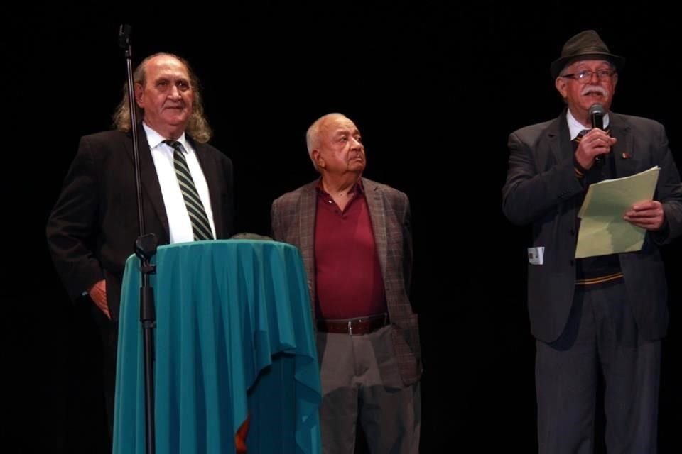 Chema Lozano, Cuauhtémoc Zamudio de la Fuente y Juan Alanís