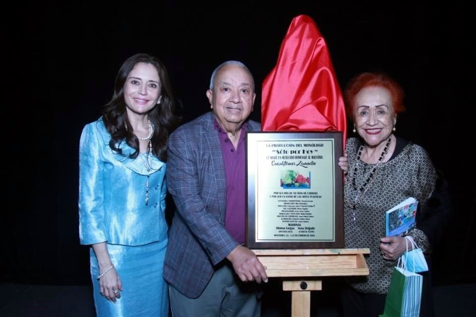 Alhinna Vargas, Cuauhtémoc Zamudio de la Fuente y Nena Delgado