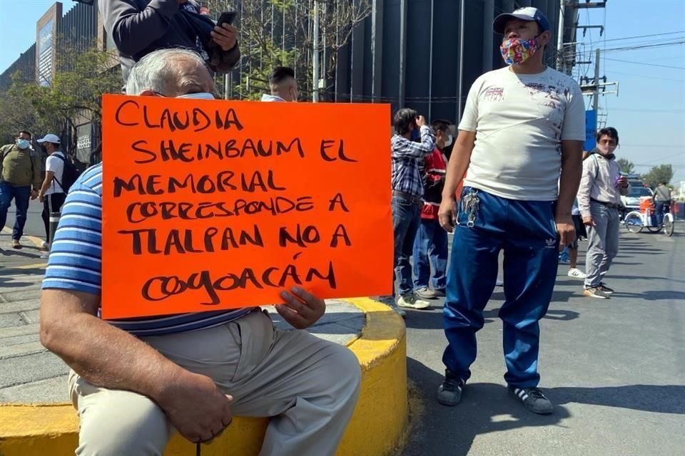 La Alcaldía señaló que heredaron el acuerdo de colocar el memorial en la Alameda del Sur, además de que no han negociado algo sobre el proyecto.