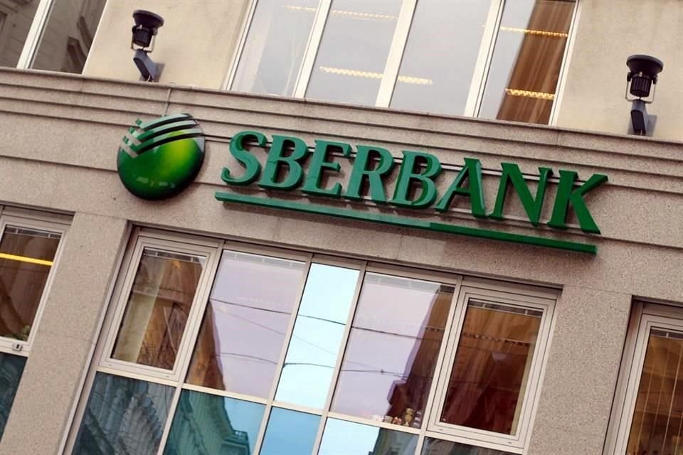 Sucursal del banco ruso Sberbank en Viena.