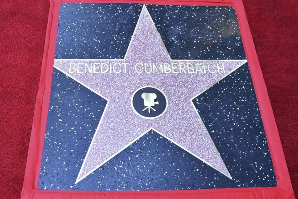 Estrella de Benedict Cumberbatch en el Paseo de la Fama de Hollywood.