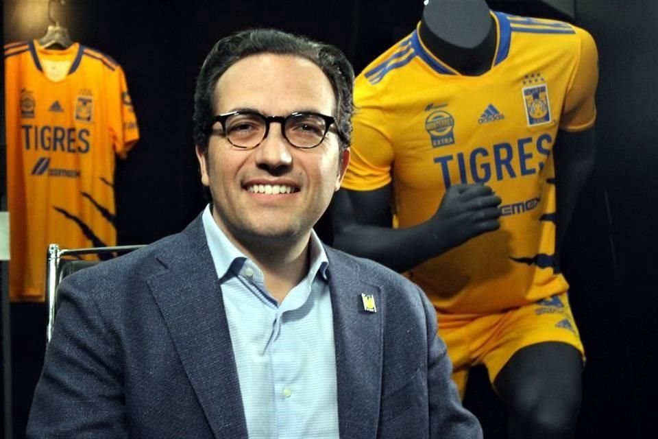 Mauricio Culebro, presidente de Tigres, cumple un año de haber llegado al club auriazul.