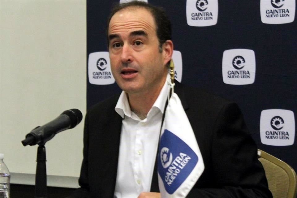 Rodrigo Fernández, presidente de Caintra Nuevo León.