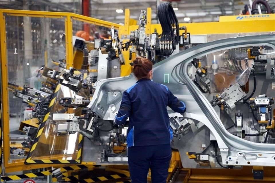 Planta armadora de BMW en San Luis Potosí.