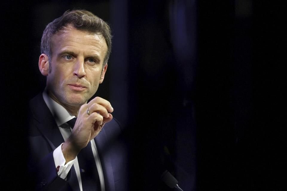 Emmanuel Macron, Presidente de Francia.