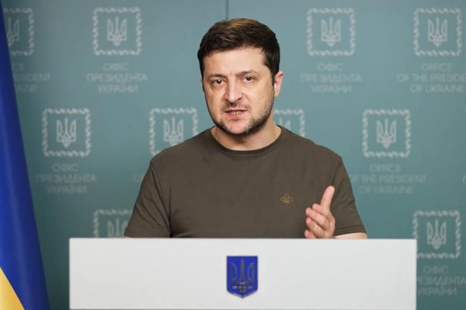 Volodymyr Zelensky, Presidente ucraniano.