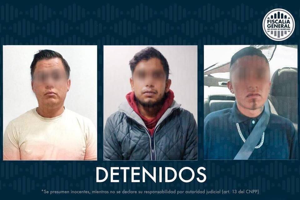La Fiscalía de Querétaro detuvo a tres personas más implicadas en los actos de violencia en La Corregidora del pasado 5 de marzo.