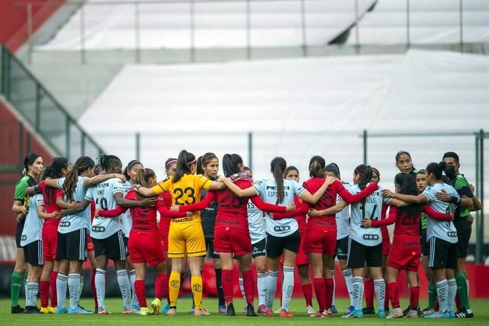 Al igual que en la Liga MX, en la femenil también se han detenido los partidos al minuto 62 tras lo sucedido en Querétaro el 5 de marzo.