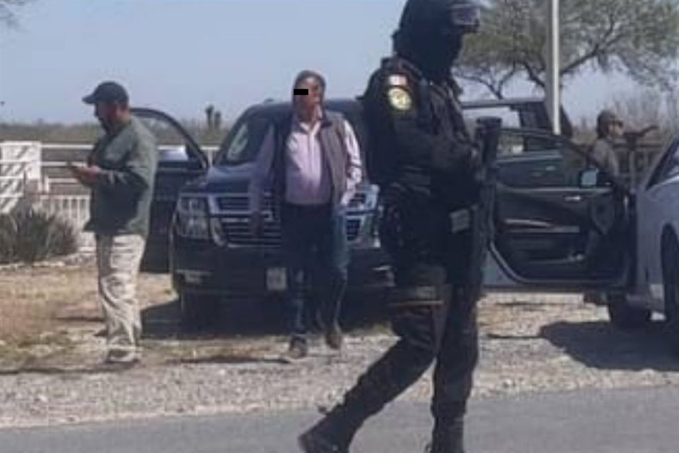'El Bronco' fue detenido por agentes de la FEDE, de la Agencia Estatal de Investigaciones y de Fuerza Civil en General Terán.
