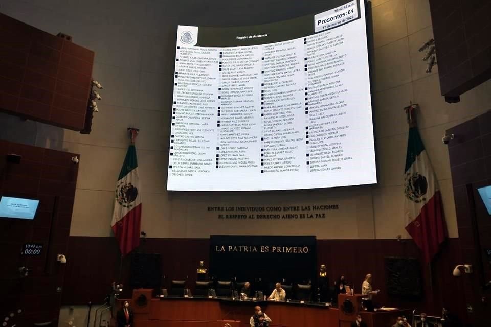 La bancada mayoritaria en el Senado sumó 66 escaños, apenas los necesarios para lograr la mayoría simple.