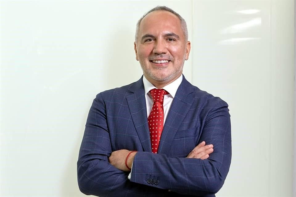 Federico Díaz tras tomar la presidencia de Expo Guadalajara para el periodo de 2021-2023.