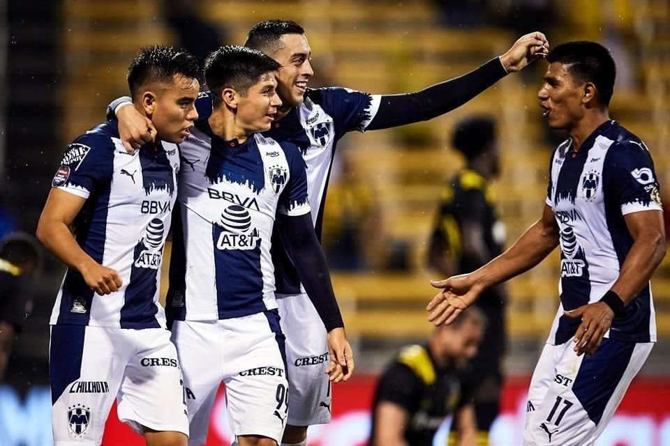 Funes Mori jugó los 90 minutos, pero los goles de Rayados fueron de Loba y del 'Plátano'.