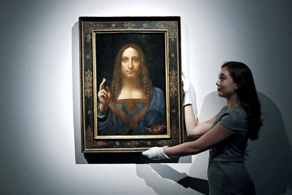 'Salvator Mundi', de Da Vinci, es desde 2017 la obra más cara de la historia.