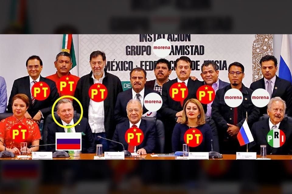 A Putin con PRIMOR. Legisladores del PRI, Morena y PT respaldaron al líder ruso en su decisión de invadir Ucrania y formaron un comité de amistad México-Rusia.