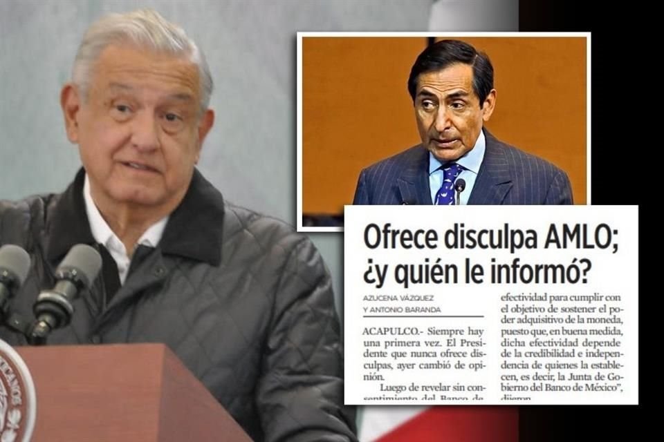 El Presidente dijo que Ramírez de la O le informó la decisión monetaria de Banxico.