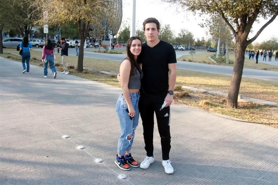 Brenda Martínez y Patricio Marcos