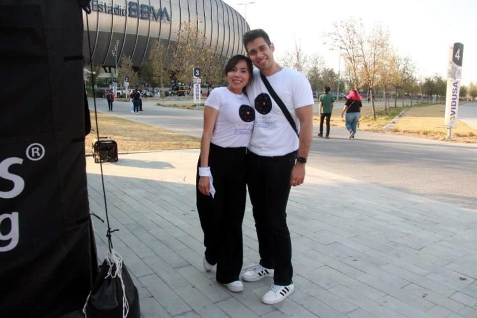 María Jiménez y Esaú Limón