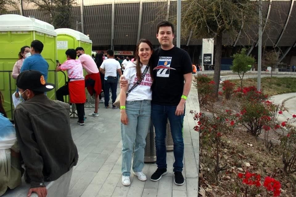 Sofía Llamas y Adrián Sánchez