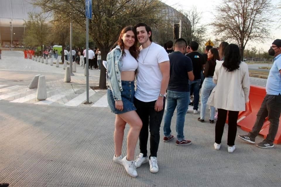 Ivana López y Marcelo de la Garza