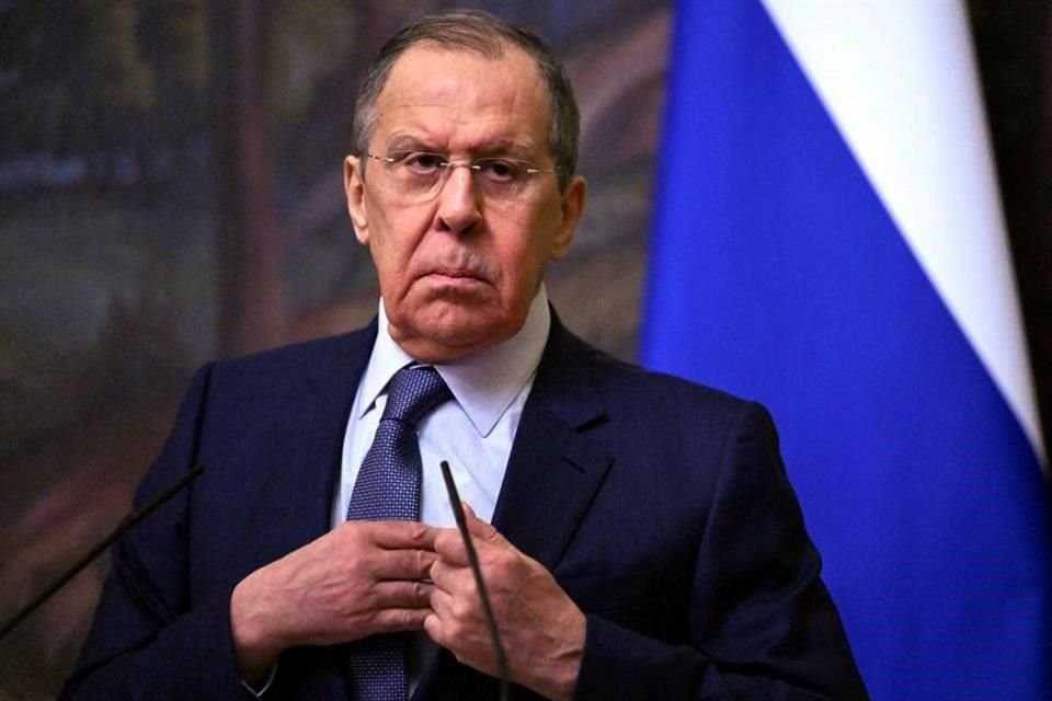 El Canciller ruso, Serguéi Lavrov, en una reunión con el comité de la Cruz Roja la semana pasada.