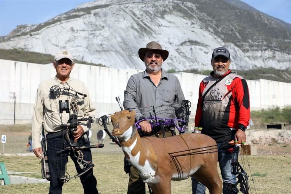 Ricardo Maldonado, Andrés Jasso y Juan Garza