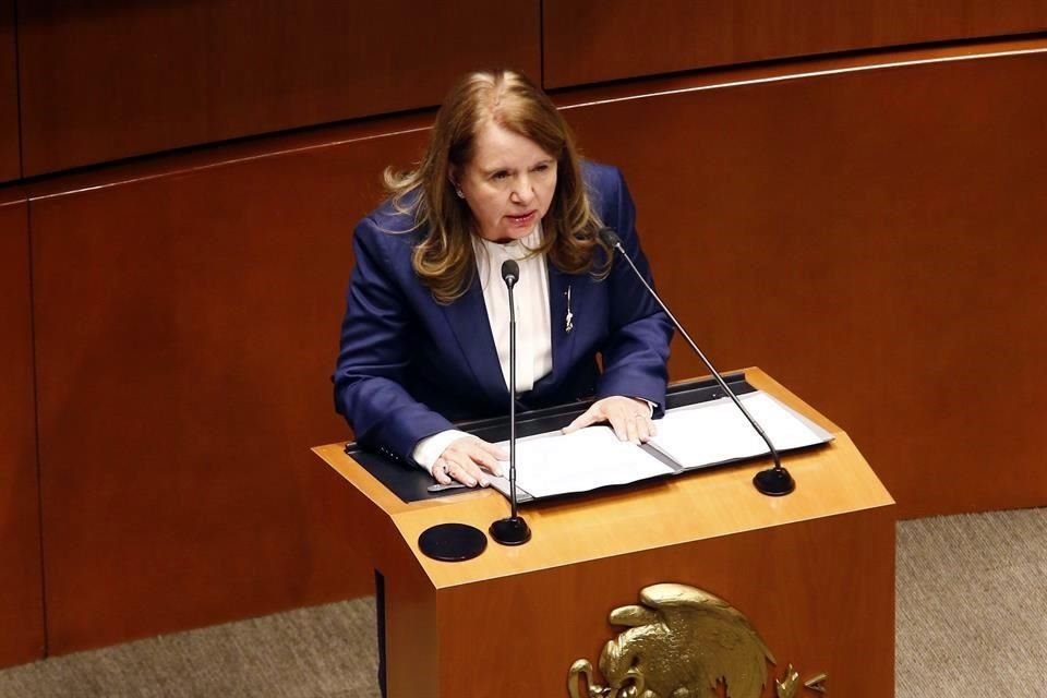 Senadores estiman que es importante que el asunto sea returnado a una ponencia distinta y que la Ministra Ortiz Ahlf se abstenga de votar.