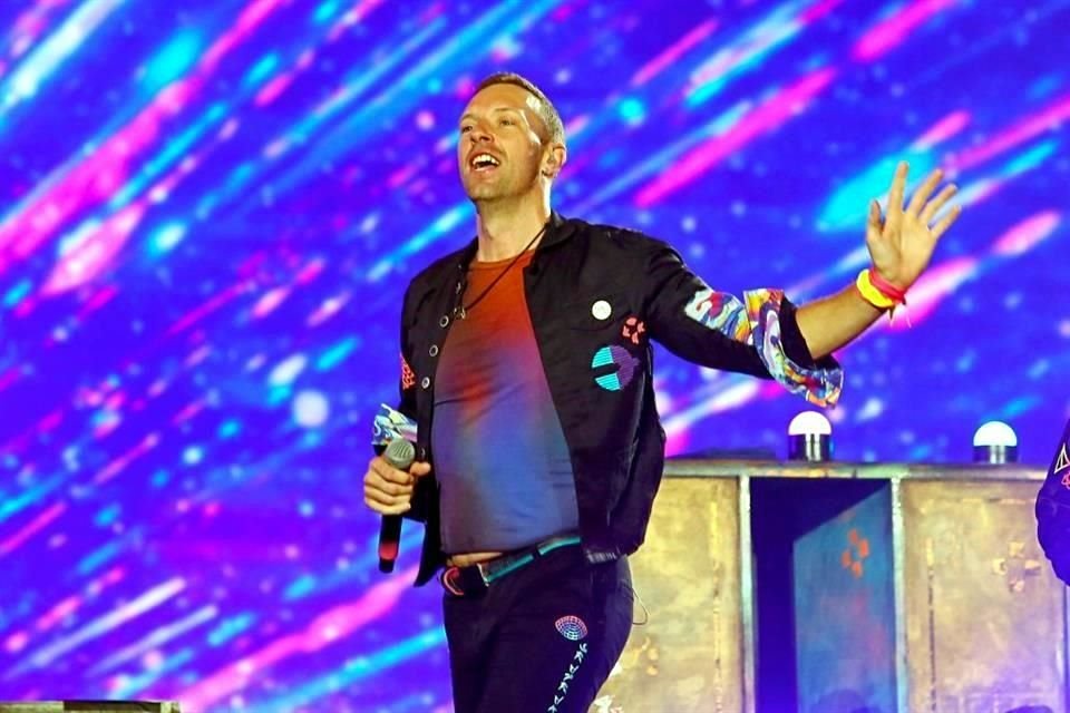 Chris Martin, vocalista de Coldplay