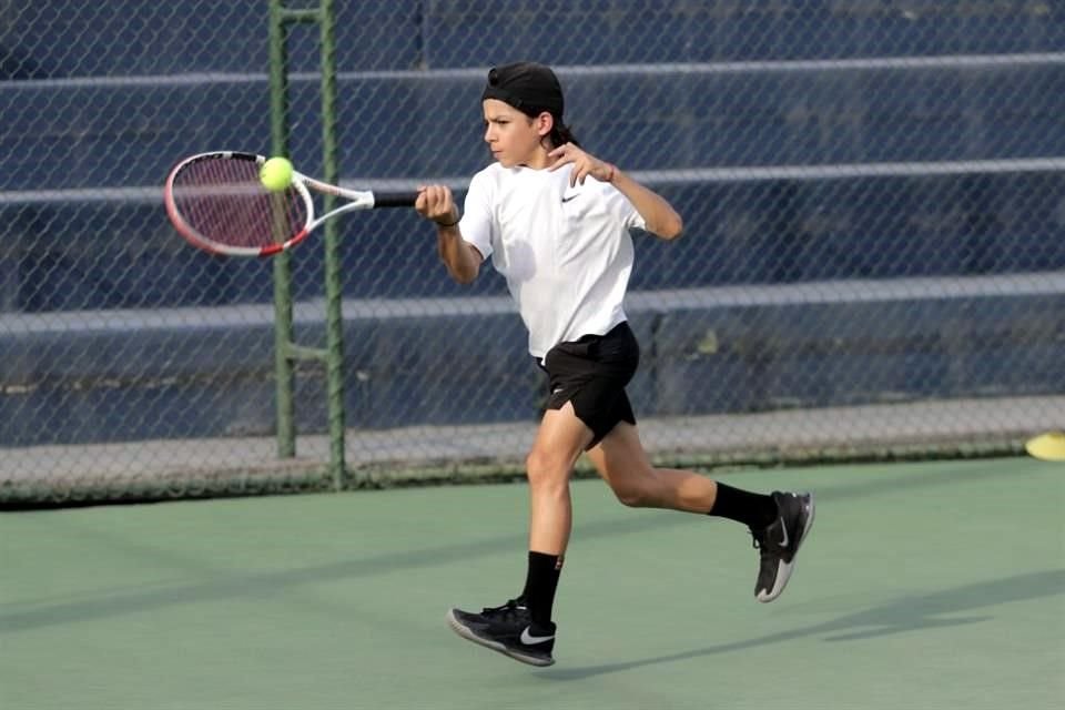 El nacido en San Pedro Garza García tiene como ídolos a Rafael Nadal y Dominic Thiem.