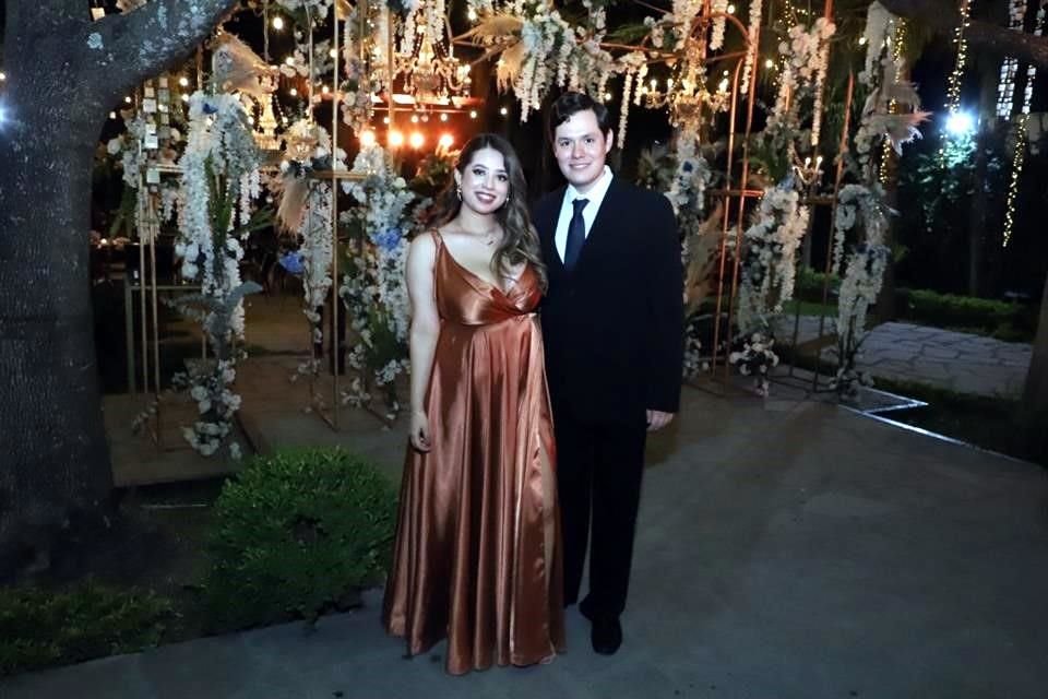 Estefanía Valdés y David Jiménez