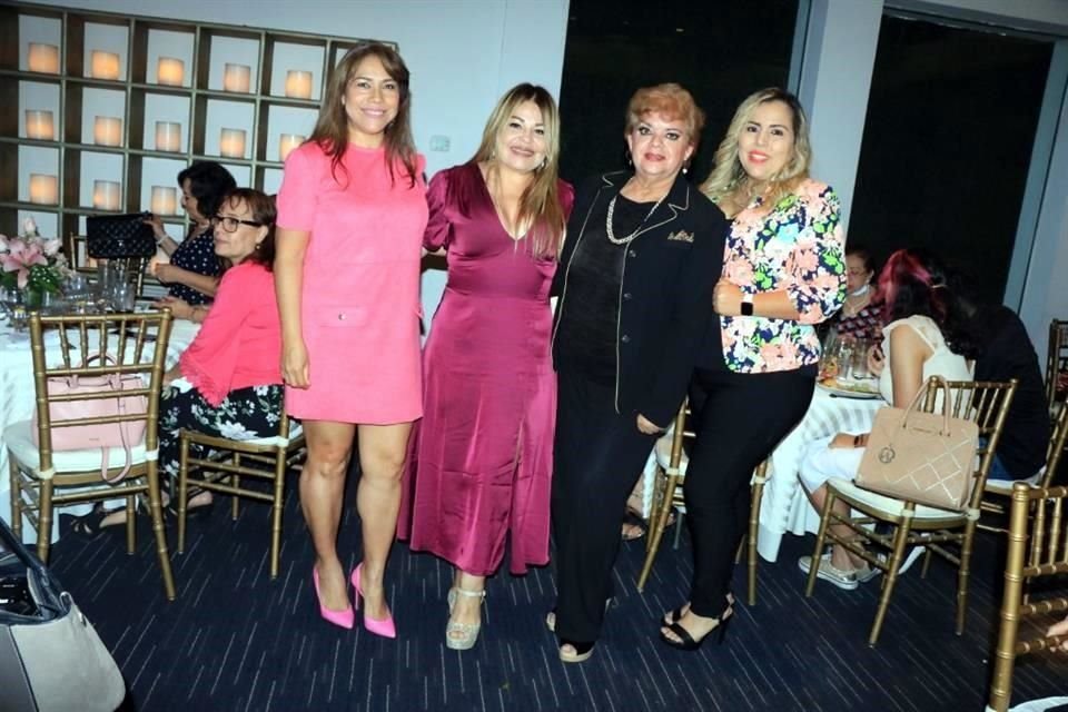 Olga Mendoza, Lorena Gaytán, Lucy Flores y Cecilia Cárdenas