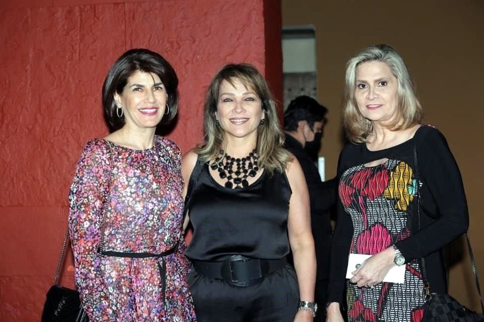 Martha Rodríguez, Eva Linda González y Valeria Hinojosa